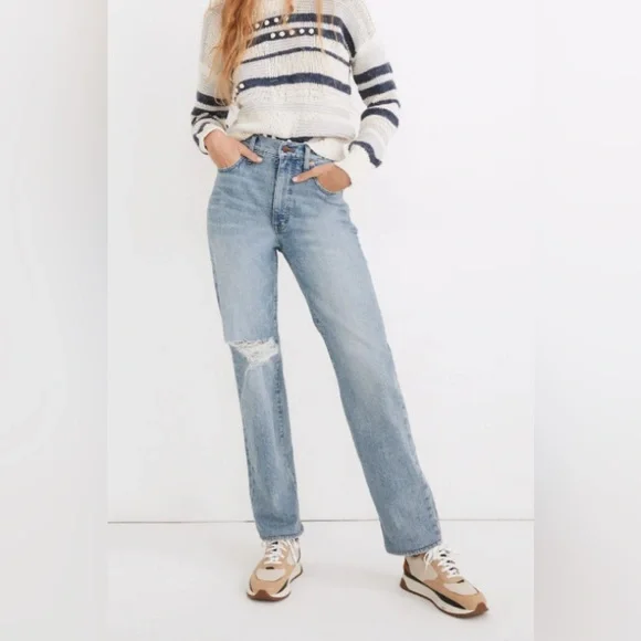 Madewell “the perfect vintage” crop Jeans. In Reinhart wash. - Picture 2 of 7